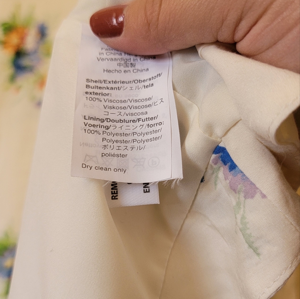 Madewell Ruffle-Sleeve Maxi Dress in Classic Corsage size 00 - Picture 7 of 8